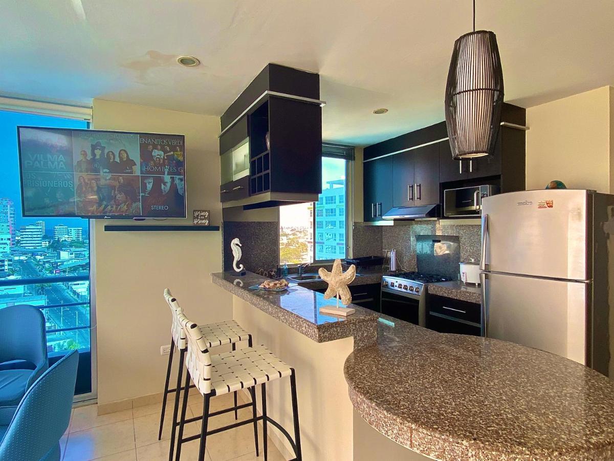 Cómodo Apartamento Con Vista Al Mar. Salinas  Exterior foto